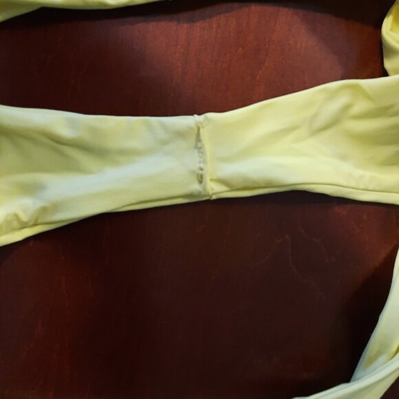 Frankie's Bikinis Malia Top Charlie Bottom Rare Pineapple Colour Like New Mint - Picture 7 of 9